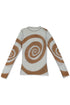 SECOND SKIN TOPS "Spiral Gecko" -RED-